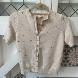 Sezane knit shirt XXS
